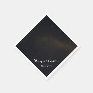 Stars in the Night Sky Napkin