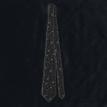 Stars in the night sky pattern tie<br><div class="desc">Pattern inspired in the beautiful starry nights,  stars shine in the dark.</div>