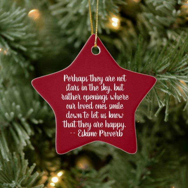 Stars In The Sky Remembrance Ornament  (Tree)