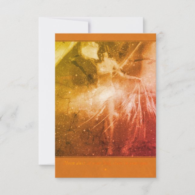 Stars in Your Eyes Retro Style RSVP Card (Front)