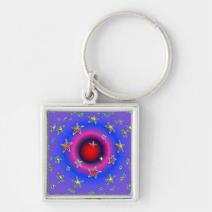 Stars Key Ring