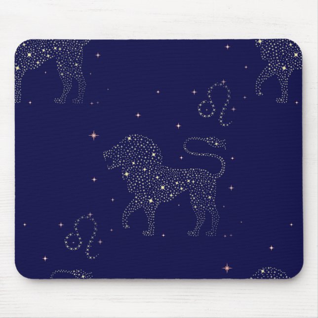 stars leo mouse pad (Front)