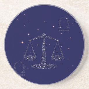 stars libra coaster