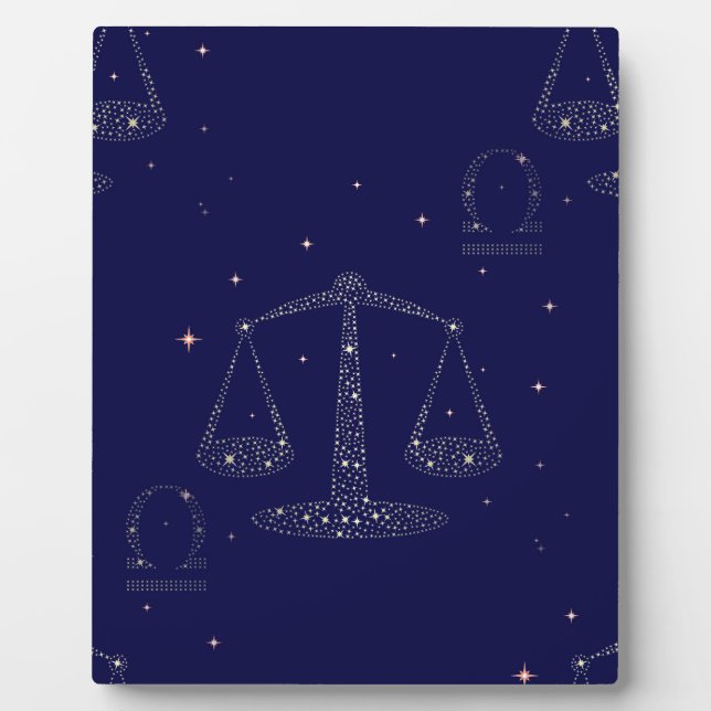 stars libra plaque (Front)