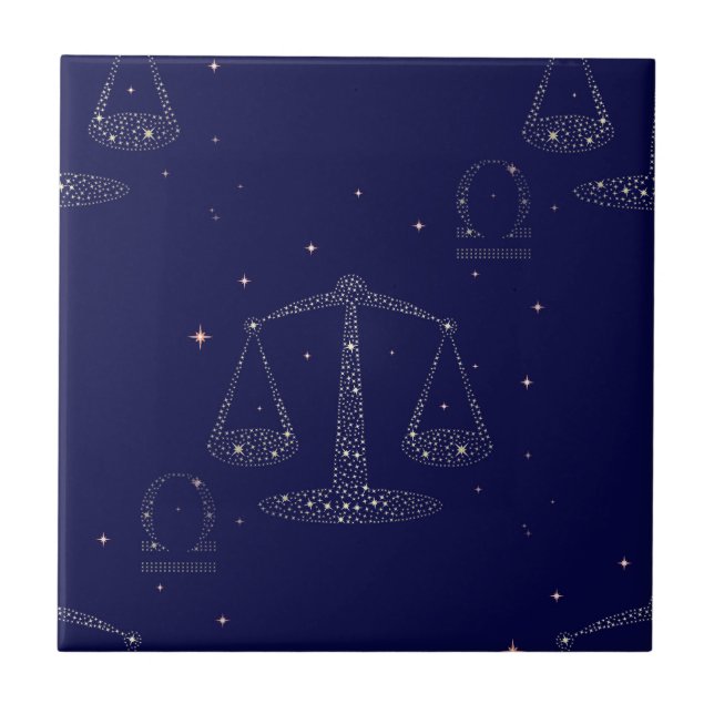 stars libra tile (Front)