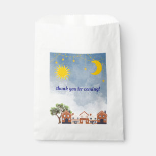 Stars, Moon, and Sun themed Baby Shower Favour Bag