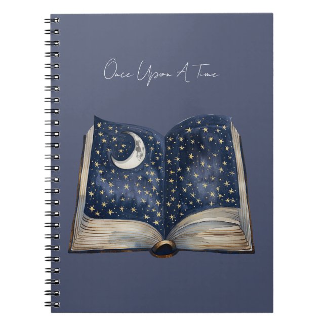Stars Moon Book Once Upon A Time (Front)