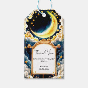 Stars Moon Celestial Baby Shower Gift Tags