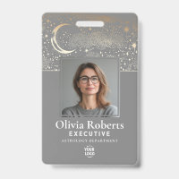 Stars Moon Celestial Night ID Company Security