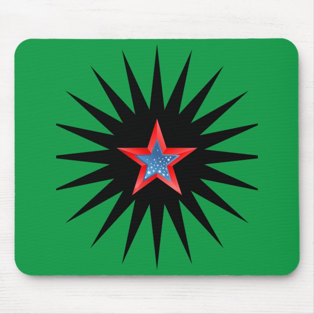 Stars mousepad. mouse pad (Front)