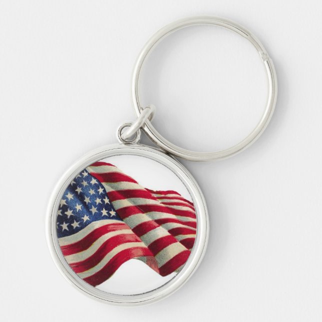 Stars N Stripes Key Ring (Front)