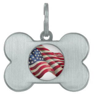 Stars N Stripes Pet ID Tag