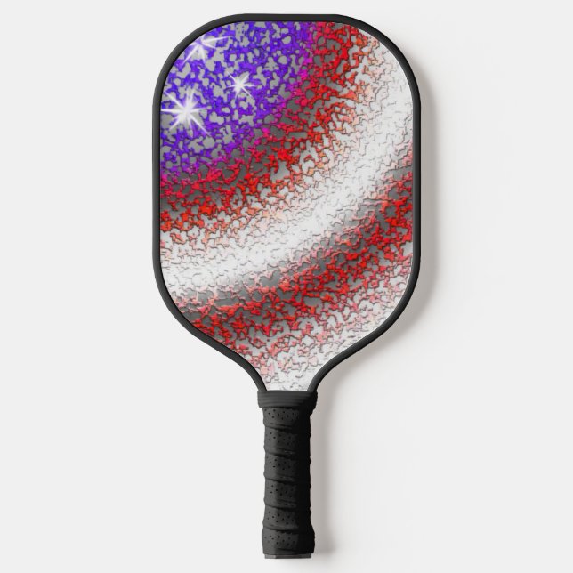 Stars-n-Stripes Pickleball Paddle (Front)