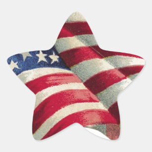 Stars N Stripes Star Sticker