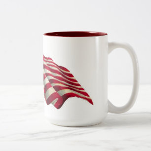 Stars N Stripes Two-Tone Coffee Mug