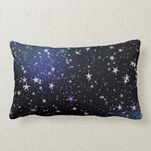 Stars night sky lumbar cushion