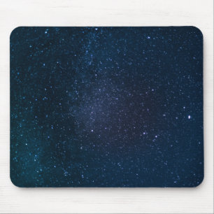 Stars night sky mouse pad