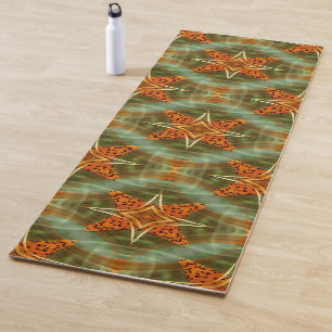 Stars of a Tiger Lily... Yoga Mat
