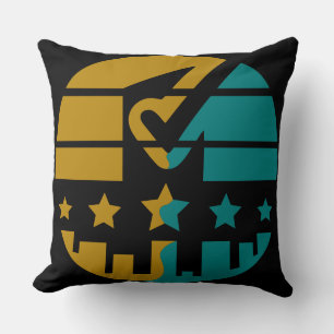 Stars of Approval - A Modern Perspective Cushion