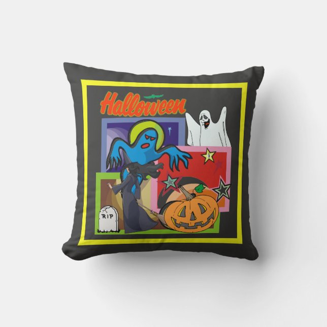 Stars of Halloween - Cushion (Front)