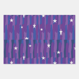stars of  my luck . wrapping paper sheet
