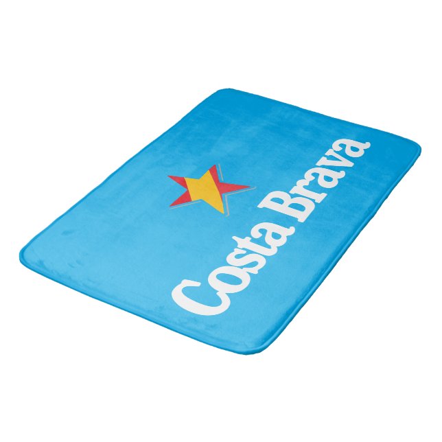 Stars of Spain – Costa Brava Bath Mat (Angled)