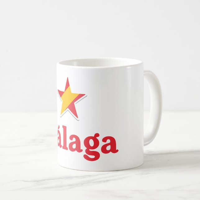 Stars of Spain – Malaga Coffee Mug (Front Right)