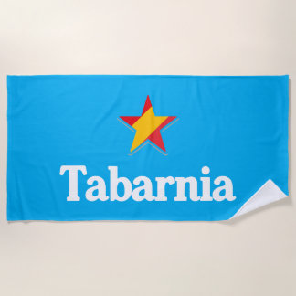 Stars of Spain – Tabarnia Beach Towel