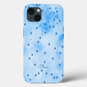 Stars on marbled paper Case-Mate iPhone case