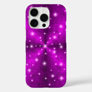 Stars on Rainbow in elephanten-skin leather optic iPhone 16 Pro Case