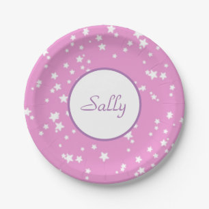 Stars Paper Plate