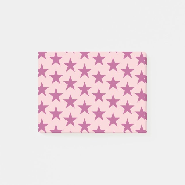 Stars Pattern 16 Post-it Notes (Front)