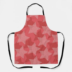 Stars pattern apron