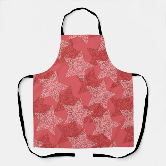 Stars pattern apron (Front)