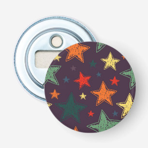 Stars pattern bottle opener