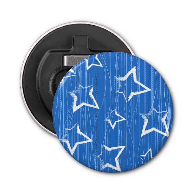 Stars pattern bottle opener (Front)