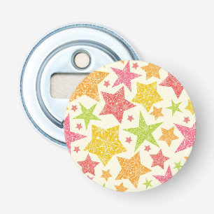 Stars pattern bottle opener