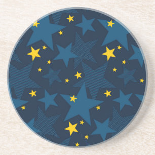 Stars pattern coaster
