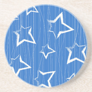 Stars pattern coaster