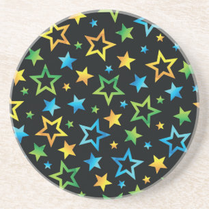 Stars pattern coaster