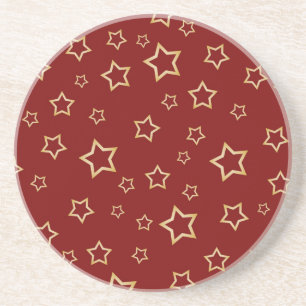 Stars pattern coaster