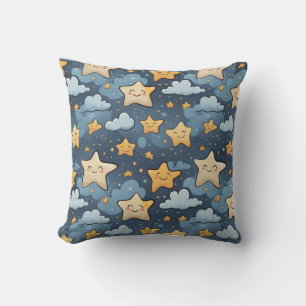 Stars pattern cushion