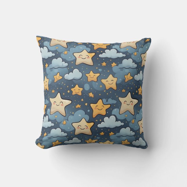 Stars pattern cushion (Front)
