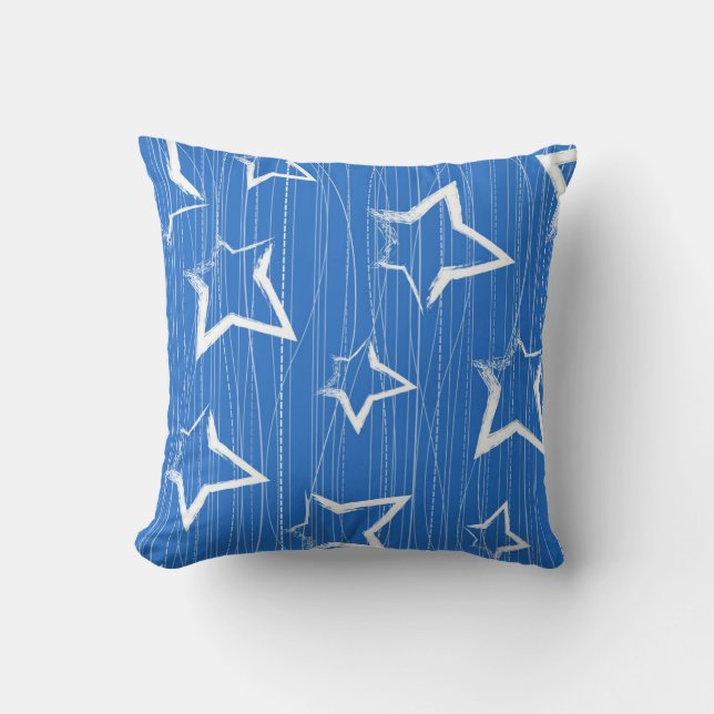Stars pattern cushion (Front)