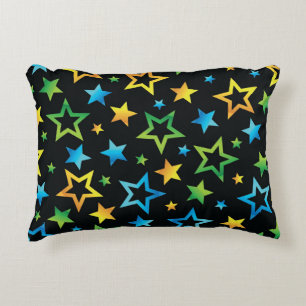 Stars pattern decorative cushion