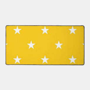 Stars pattern desk mat