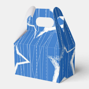 Stars pattern favour box