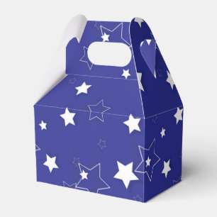 Stars pattern favour box
