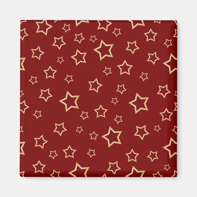 Stars pattern magnet (Front)