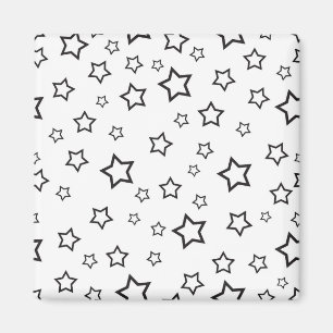 Stars pattern magnet